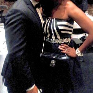 Black and White Cocktail Dress!